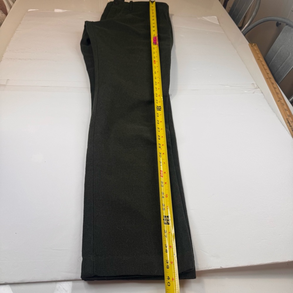 NEW J.Crew 484 Pants Men's Size 33 Green Slim Fit Stretch Casual Straight Preppy - Picture 7 of 14